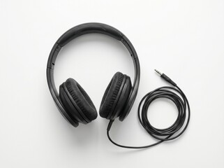 Fototapeta premium headphones isolated on white background