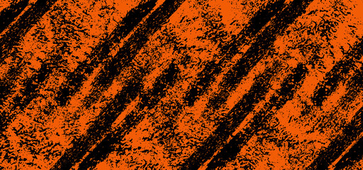 Abstract Black And Orange Grunge Brush Style For Sport Background © SIAMUL