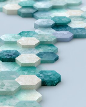 Personalized prevention plan concept with modular health tiles and wellness roadmap