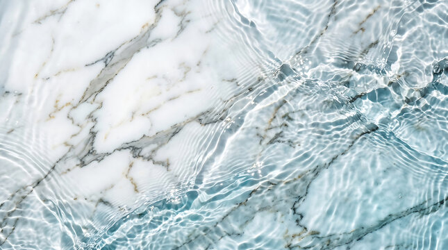 Luxurious White Marble Texture with Natural Grey Veining