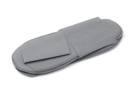 Folded gray non woven disposable slippers