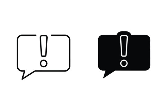 Speech bubble icons conversation vector flat illustration