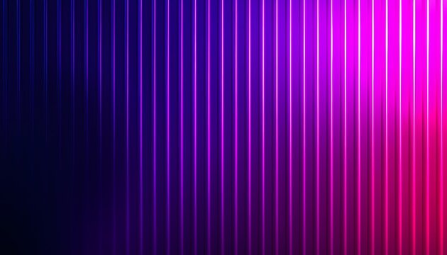 Vertical gradient bars transitioning from blue to pink