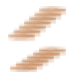 Fototapeta premium Ethereal layers of warm peach and soft orange hues blending seamlessly in a tranquil gradient composition.