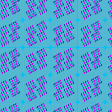 Seamless binary code pattern with matrix effect background