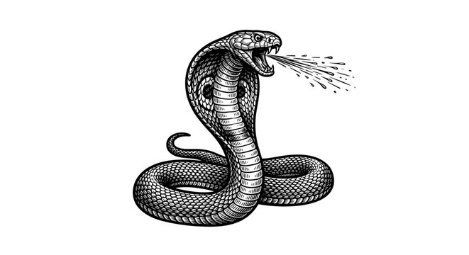 Cobra Snake Venom Fangs.