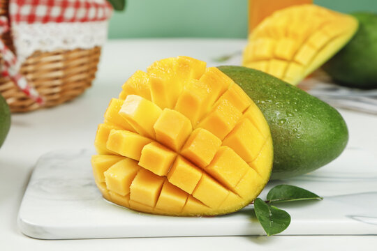 Fresh Diced Mango from Panzhihua, Sichuan Province