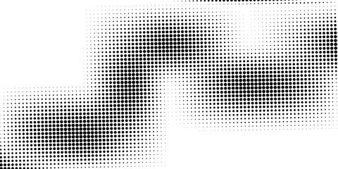 Halftone Pattern Background with Purple and Yellow Duo-tone Gradient,a dynamic halftone dot pattern with striking shades of dark purple and golden yellow. © abdus
