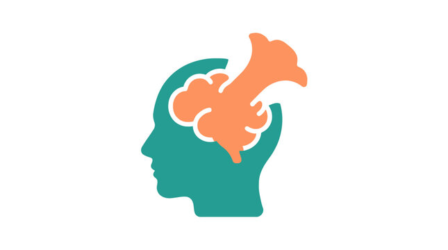 A creative mind with a trumpet.