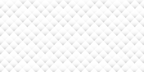 Fototapeta premium Abstract 3d modern square background. White and grey geometric pattern texture. vector art illustration,eps.10