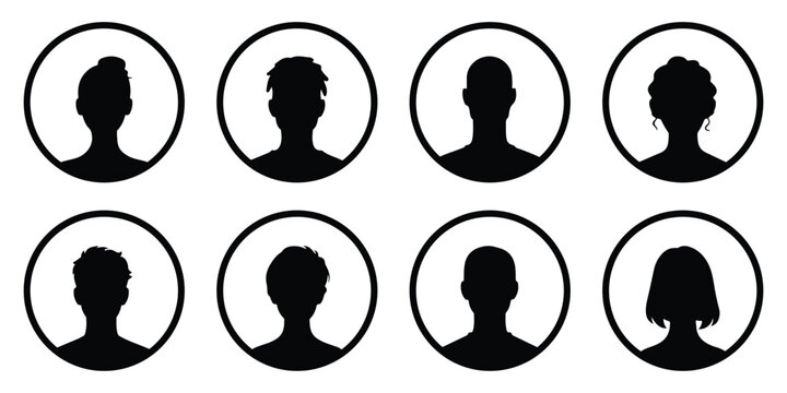 Avatar account icon vector. Default social media profile photo symbol. profile default avatar icon. user account dp symbol for social media website, app. 