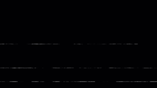 Grunge film effect on transparent background, reto film overlay, suitable for old film effect overlay, VHS video tape. 4K Video