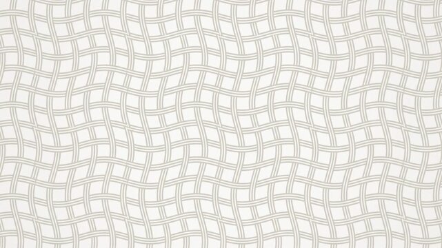 Seamless wavy grid pattern, abstract geometric background with interwoven lines