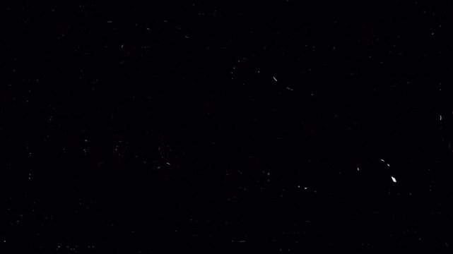 VHS overlay with glitch static and noise ideal for retro video effects in film production, music videos, and digital content creation, overlay footage. 4K Video