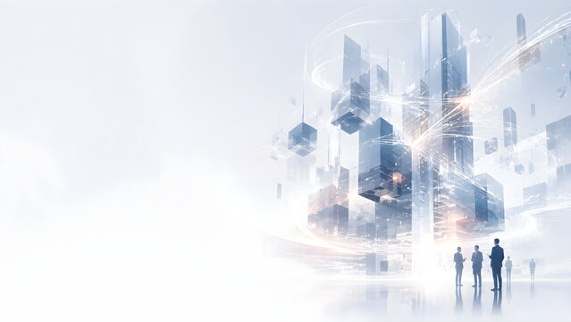 Digital Smart City Development with Floating Buildings, Data Streams and Business Team