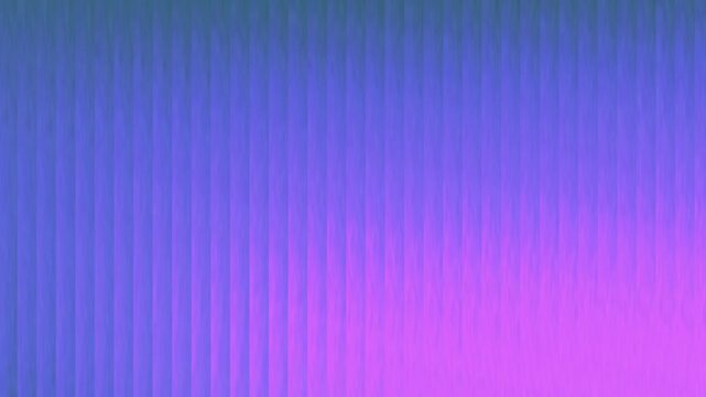 Abstract vertical stripes background with vibrant purple and teal gradient color shift pattern