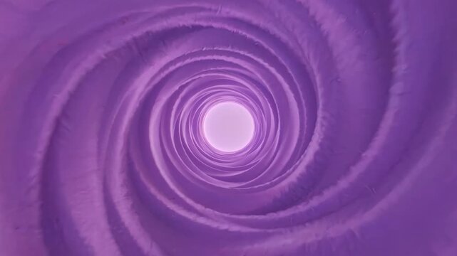Parametric Wave Curves Geometric Color Tunnel Loop