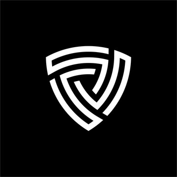 Triple S Shield Logo features a sleek, minimalist shield design. Ideal for cybersecurity and tech firms, it conveys modern protection, interconnected strength, and digital reliability.