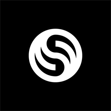 The OS or SO Monogram Logo features a sleek, interwoven design. This futuristic and modern style is ideal for tech startups, digital agencies, or branding projects needing a sharp visual identity.