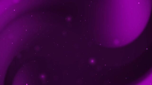 Dark purple background with soft glowing light orbs, floating particles, and dreamy gradients. Futuristic cosmic atmosphere with ample copy space for design and branding.