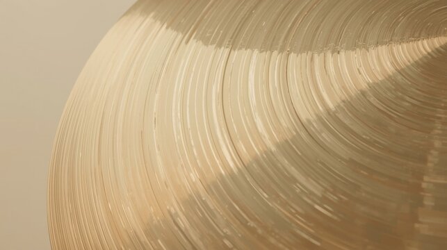 Abstract Cymbal Pattern and Metallic Texture for Music and Percussion Concepts