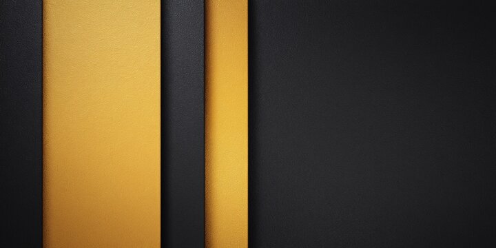 High contrast lighting showcasing industrial luxury with rich black and gold textures