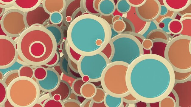 seamless pattern with easter eggs funky colors background 