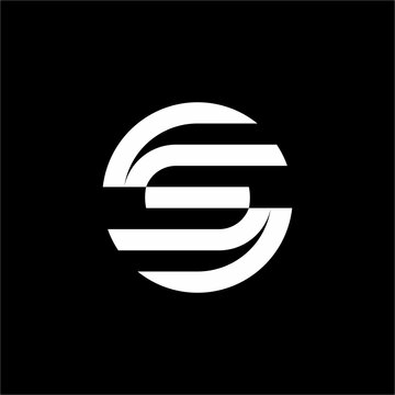 The Abstract Letter SS Logo features a sleek, geometric flow. This modern, futuristic design is perfect for tech firms, digital consultancies, or dynamic media brands needing a unique identity.