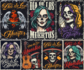 Fototapeta premium Celebrating Dia de los Muertos