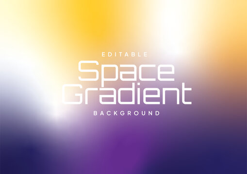 Space Theme Background with Gradient Effect