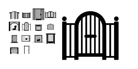 Obraz premium Baby Gate Icon