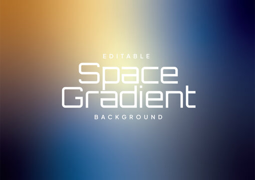 Space Theme Background with Gradient Effect
