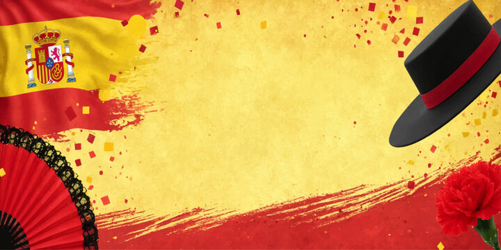 Grunge style Brazil flag painted on aged vintage paper texture background with antique worn design and retro colors