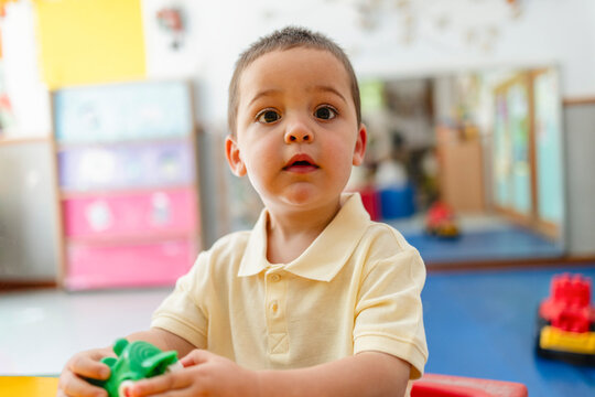 daycare with children and teachers
