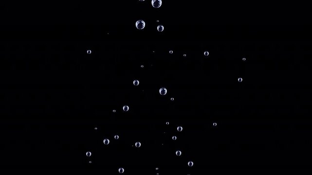 4K Slow Motion Rain Falling Overlay Loop