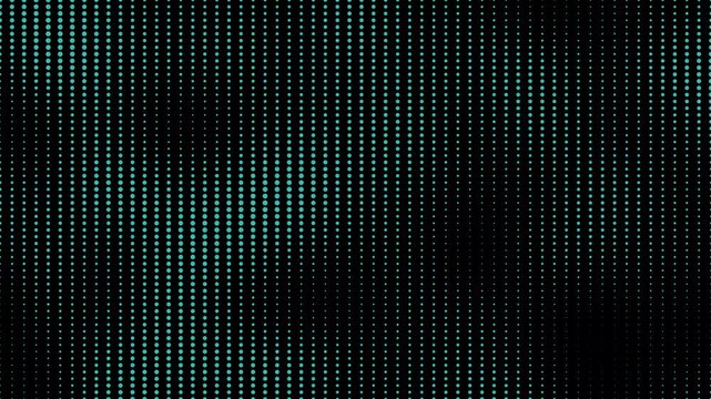 Animated halftone dot pattern background with dynamic blue dots and moire grid effect, abstract technology motion design, seamless loop texture overlay, modern futuristic visuals in 4k