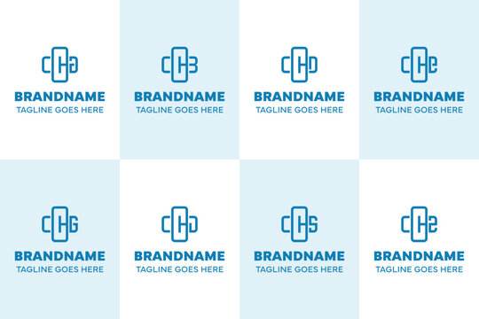 Letters CCA CCB CCD CCE CCG CCJ CCS CCZ Plus Logo Set