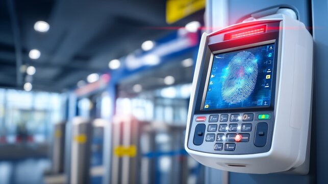 Advanced Terminal for Retina Scanning and Verification in Security