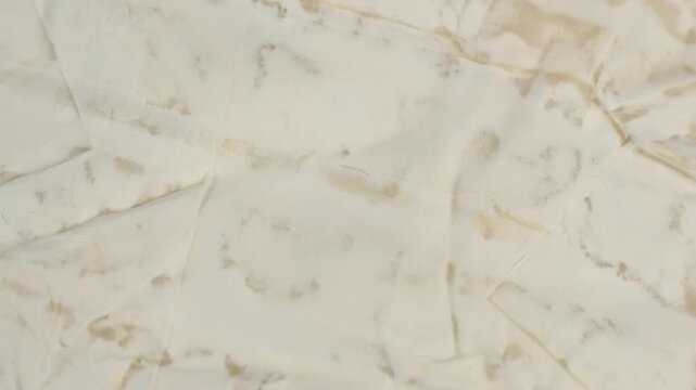 Texture creamy brie or camembert soft ripened cheese macro, rotation