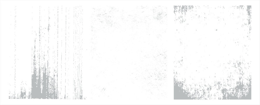 Grunge textures set. Collection of vector, distress, textures .Simply Place grungy textured overlay over any Object to Create grunge ,dirty effect .Various distressed texture for your design.