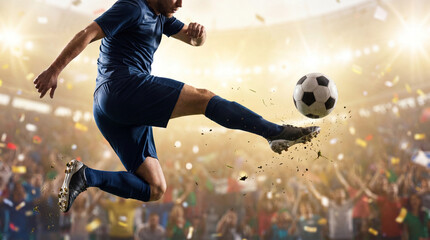 Fototapeta premium IA Soccer 04