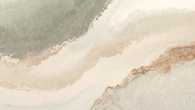 Abstract fluid art background with sage green and bronze gold veins abstract background luxurious composition