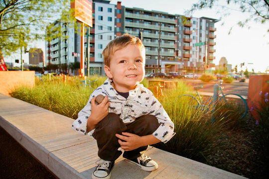 Boy in the City
