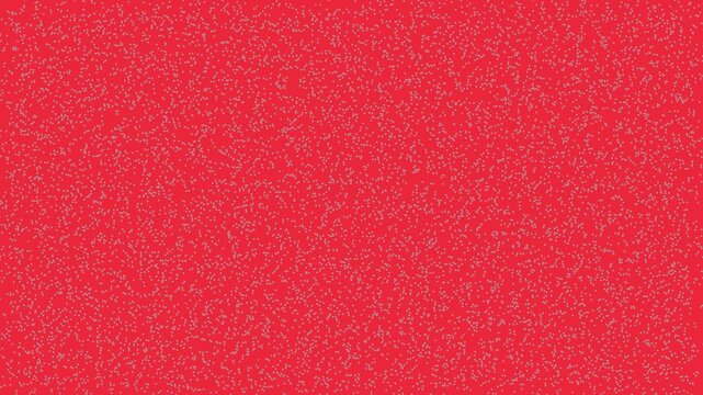 Red grain noise texture background with tiny dots pattern abstract minimal motion graphic loop
