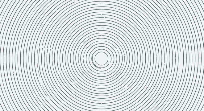 Minimalist pattern of concentric circles in subtle grey tones centered on a light background for a serene and technical aesthetic.