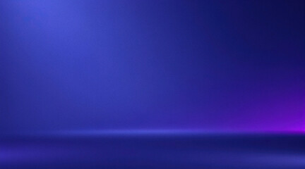 Obraz premium Deep blue gradient with purple light glow