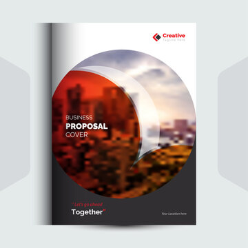 Corporate Business Proposal cover Design template Concepts