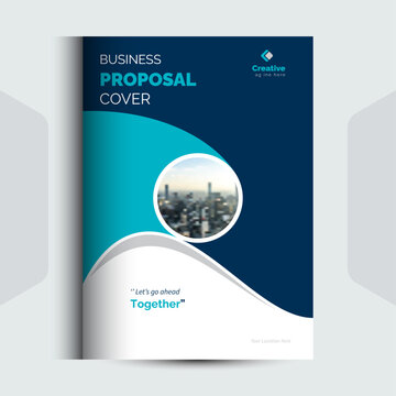 Corporate Business Proposal cover Design template Concepts