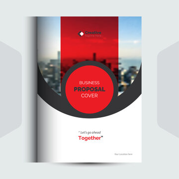 Corporate Business Proposal cover Design template Concepts