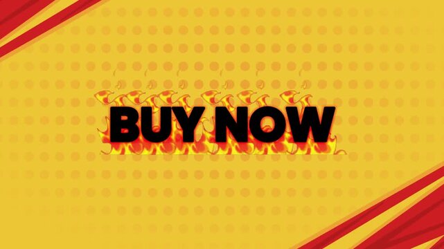 Burning Fire Flash Sale Text Animation Pack Modern Promotion Motion Graphic Template